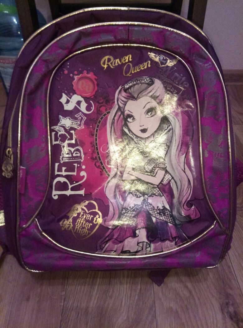 рюкзак ever after high и сменка для обуви