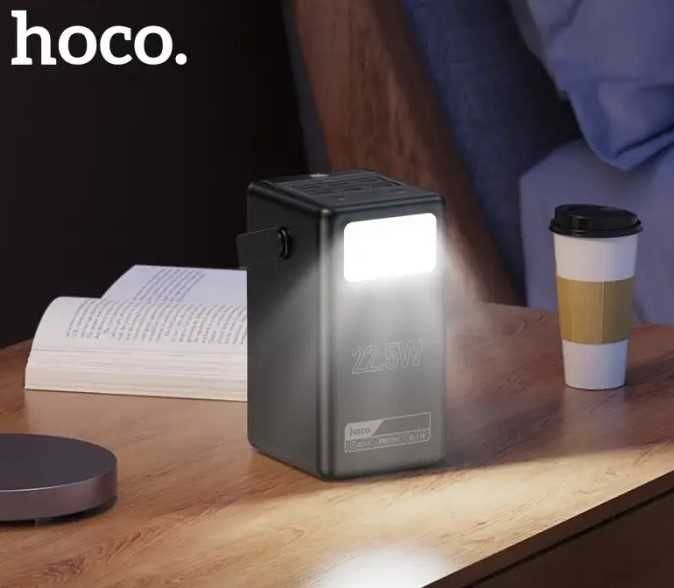 Power Bank Hoco J142 Surpass 100000 mAh з 8 портами і LED-фонарем