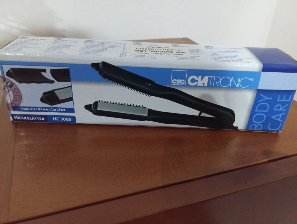 Secador  e prancha com multifunções usados a 5€