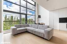 Dwupoziomowy Loft z Widokiem na Park