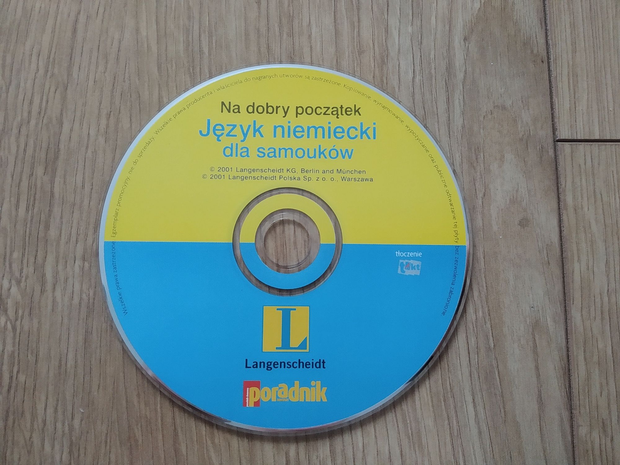 94. CD język niemiecki dla samouków CD-ROM langensheidt