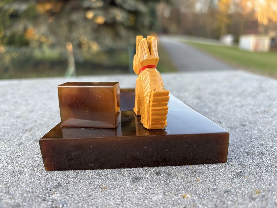 Popielniczka Bakelit Art Deco vintage design