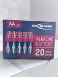 zestaw 20 sztuk baterii alkalicznych Ansmann