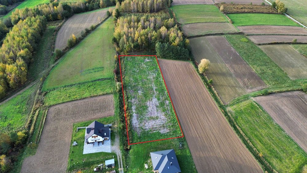 Działka z wydanymi warunkami zabudowy - Wielopole Skrzyńskie