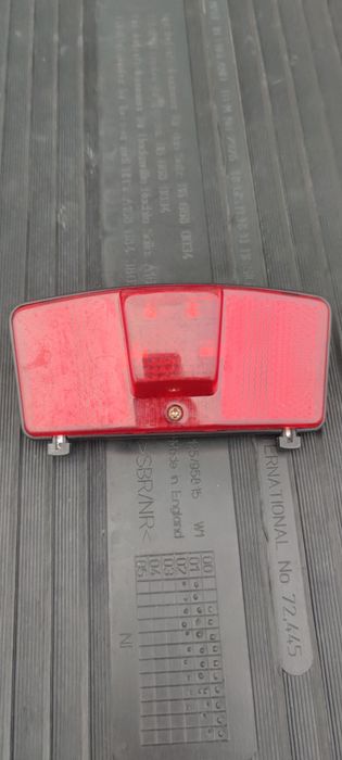 Lampa 2x LED tylna, używana na dynamo.