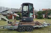 Wynajmę minikoparkę bobcat 2.6t