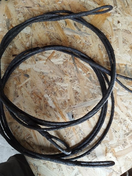 Крюк чалочный.  1000кг, стропа (чалка) 9.2мм,д 5 м