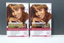 Farba Loreal excellence creme jasny bursztynowy brąz /hazelnut