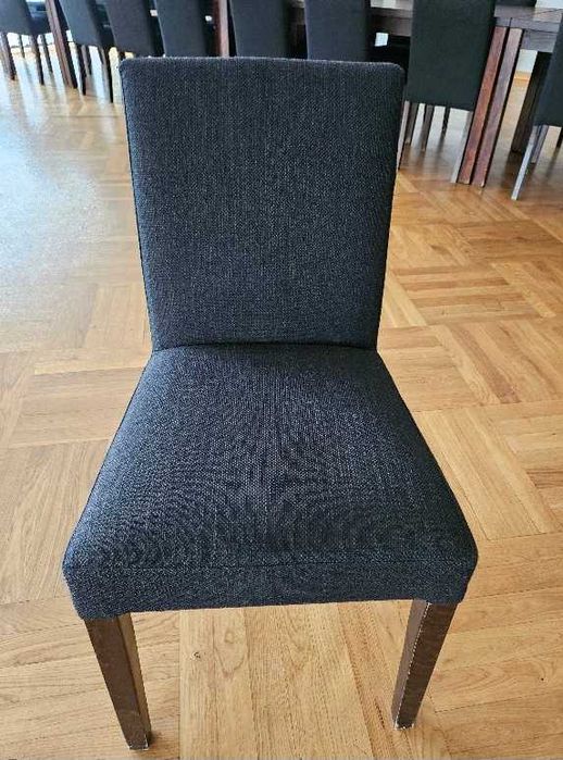 Krzesła tapicerowane czarne, do restauracji 70szt