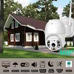 Якісна камера Icsee А6 відеонагляду 4мп WIFI IP ptz поворотна вулична