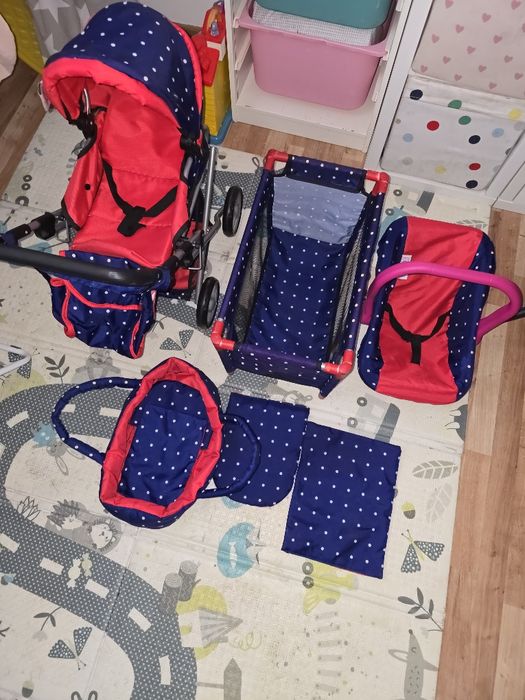 Wózek spacerówka łóżeczko nosidełko fotelik zestaw