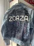 Kurtka jeansowa custom zorza festiwal dawid podsiadlo