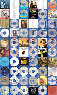 96 CD's com diversos intérpretes musicais, sem caixa