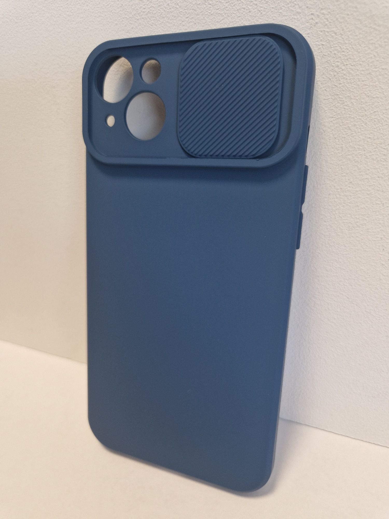 Camshield Soft do Iphone 14 Plus Granatowy