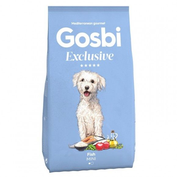 Корм для собак Gosbi Exclusive Fish Mini, 7 кг (Скидка -20%)