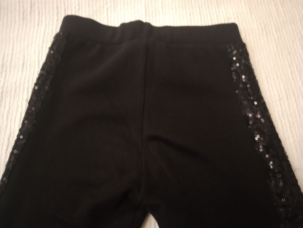 Legginsy getry ocieplane  r. 140