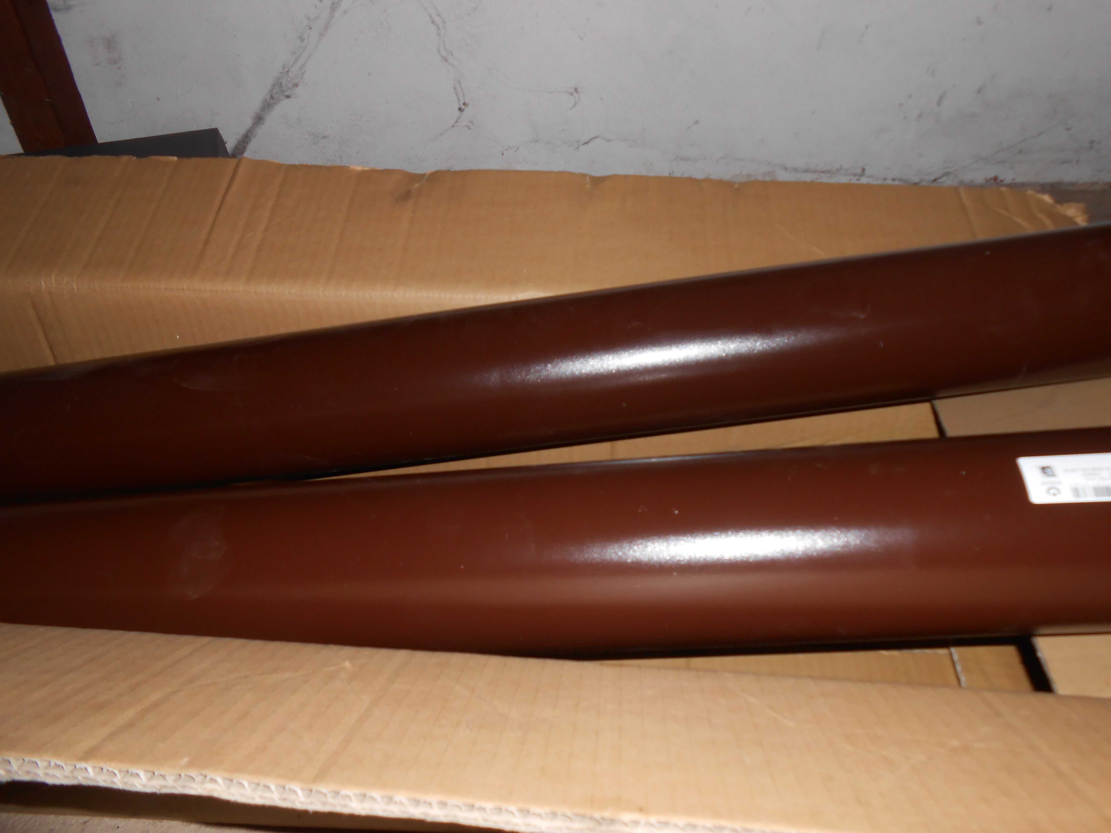 Elementy systemu rynnowego KROP 150/100 METAL RAL8018