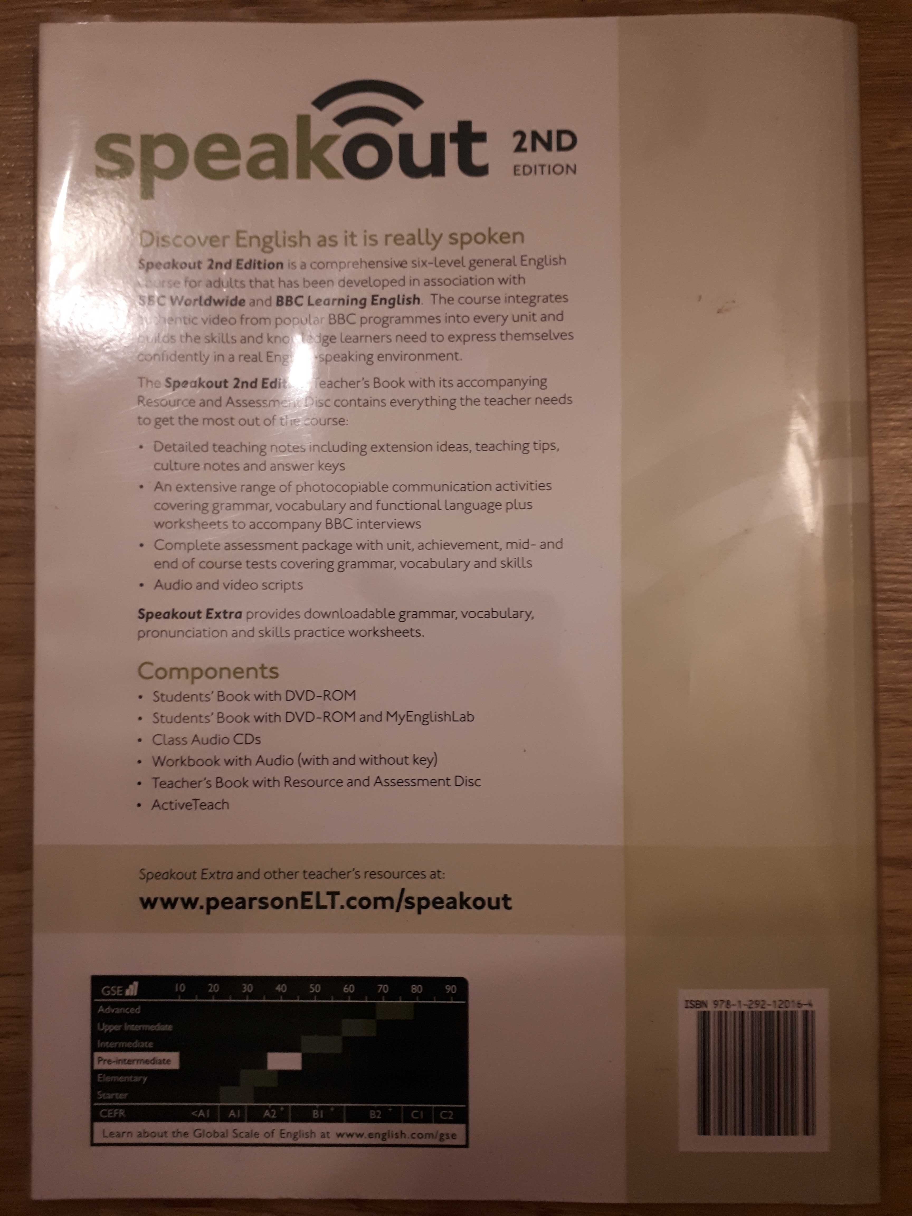 Speakout 2nd edition Pre-intermediate Teacher's Book
