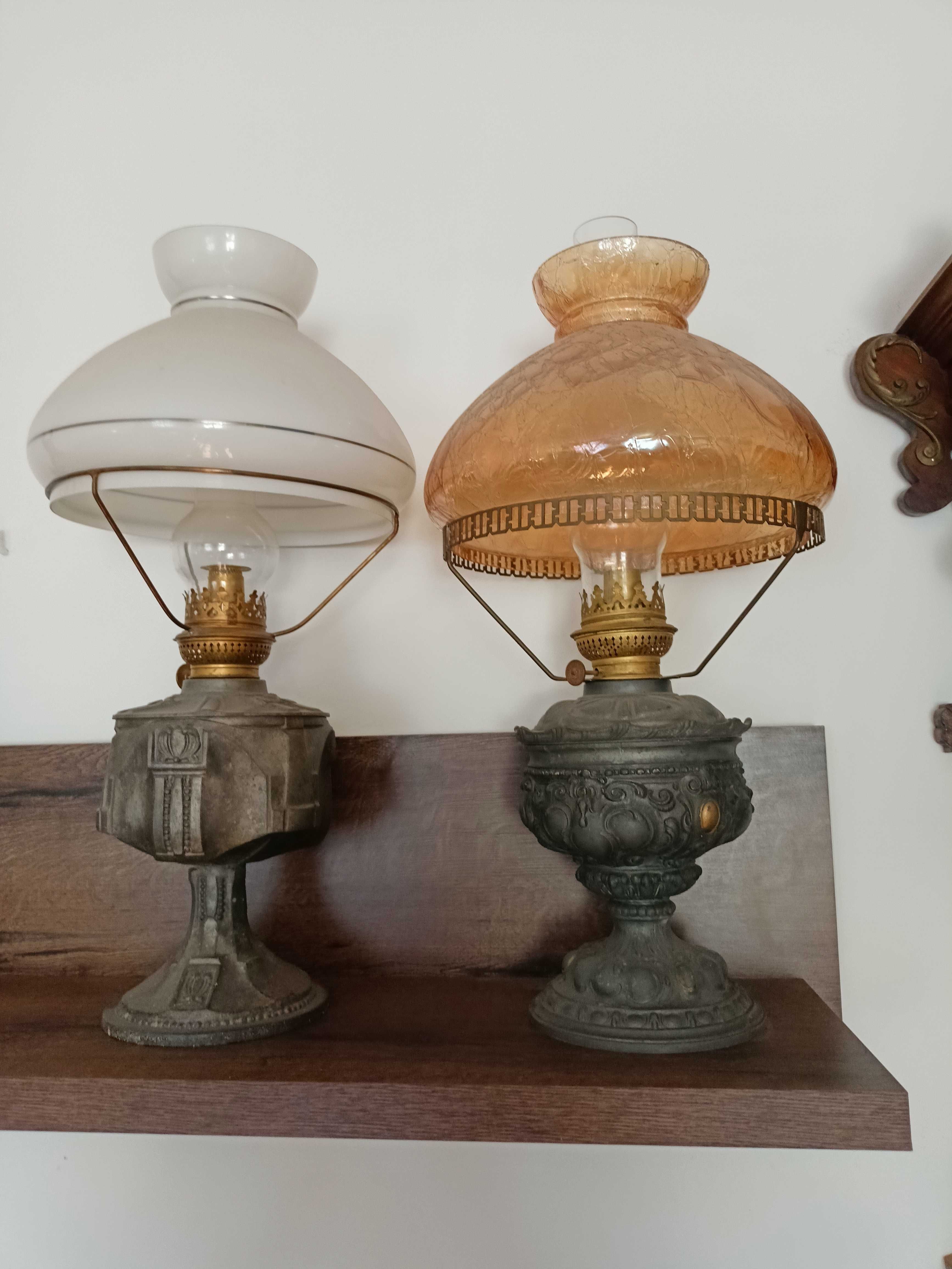 Lampa naftowa antyk