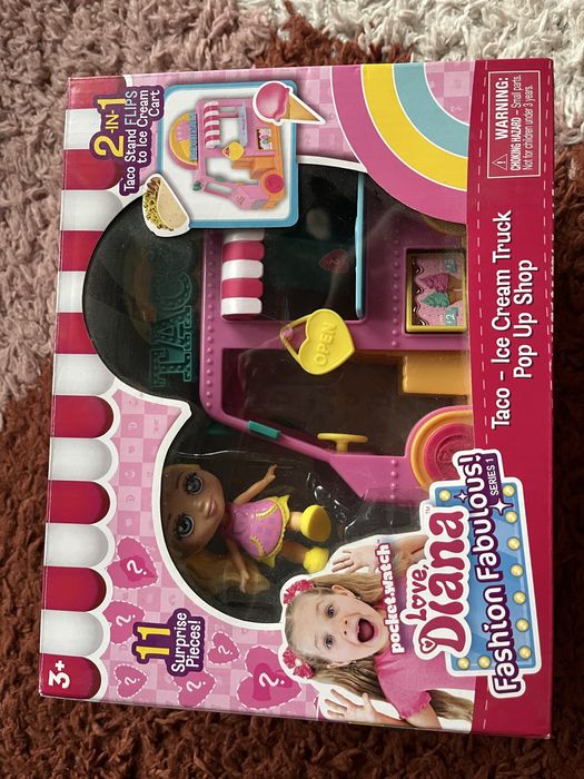 Goliath 5265 Love Diana 2W1 Taco Ice Cream Truck Lodziarnia Vs Budka