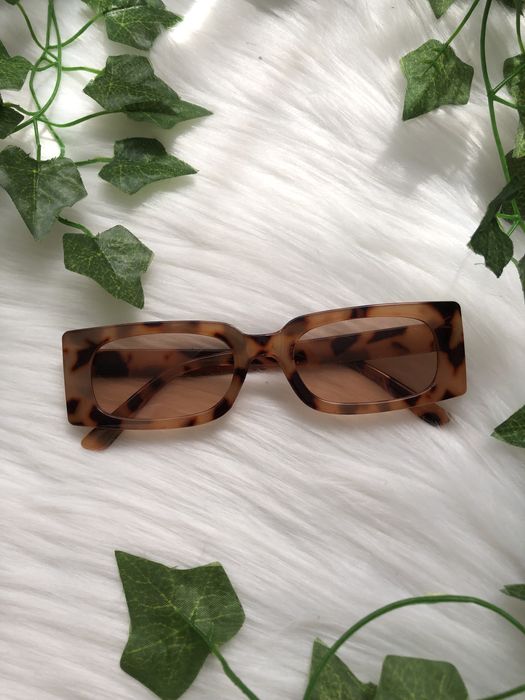 Vintage okulary w panterke