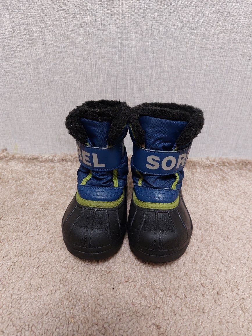 Зимние сапоги, ботинки, снегоходы Sorel. Р. 22, стелька 13,5 см.