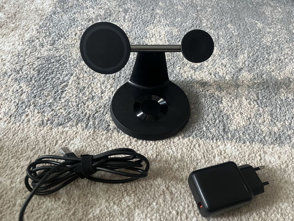 Безпровідна зарядка Balance Magnetic 3 in 1 Wireless Charger