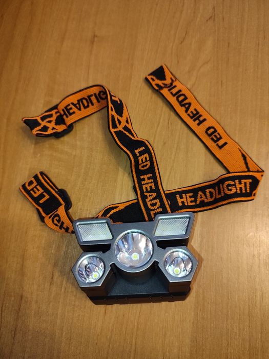 Фонарик налобный акамуляторный