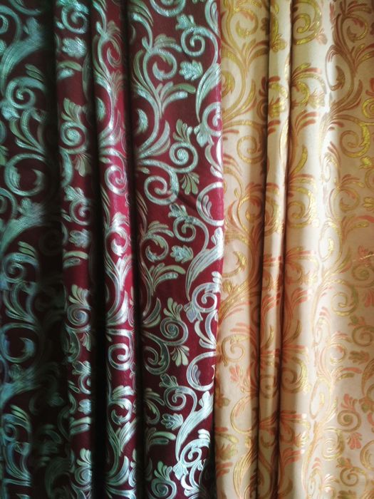 Штора великий та дрібний вензель.