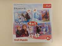 Puzzle Trefl 4w1 - Frozen II