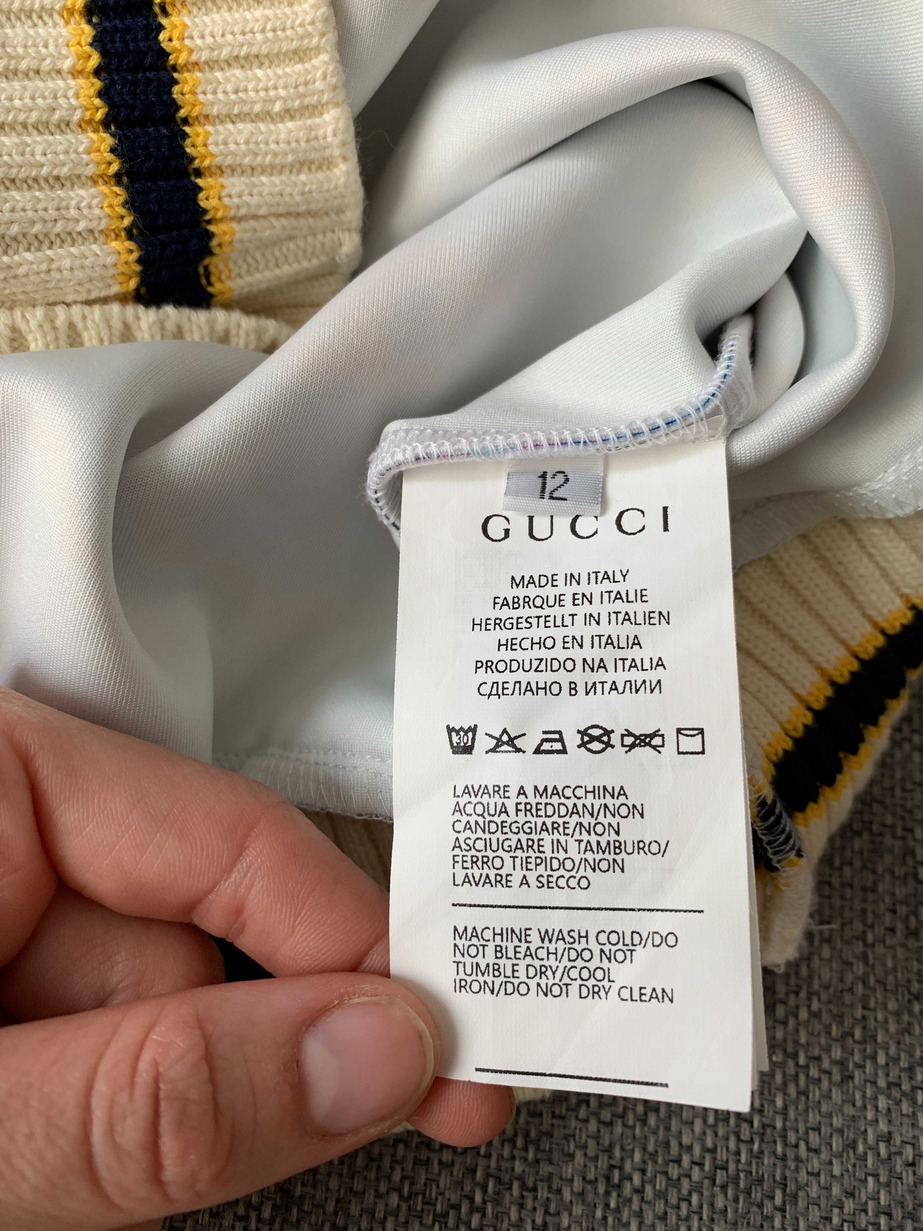 Oryginalny zestaw dres w kolorowe tygrysy Gucci