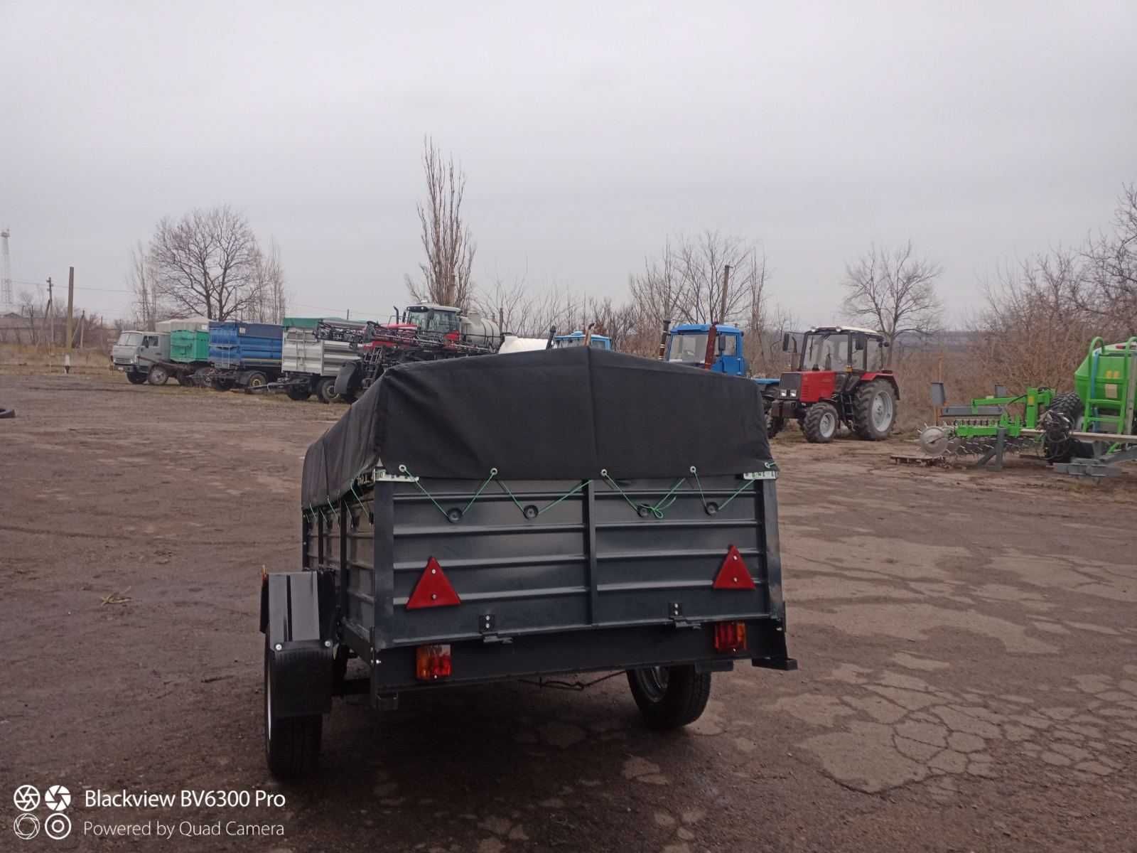 Легковий Причіп ПА 23 із заводу Євро збірка Доставка Документи