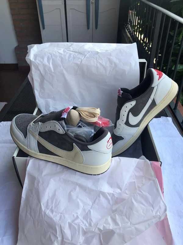 Jordan 1 Retro Low OG SP Travis Scott Reverse Mocha R.40