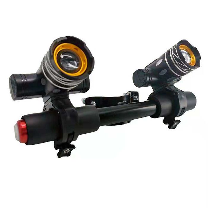 Faróis Led Recarregáveis Para Trotinete Eléctrica