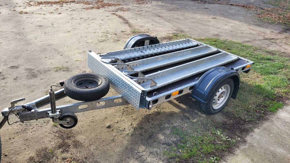 przyczepka motocyklowa na wynajem wypożyczę quad 3 motocykle kosiarka