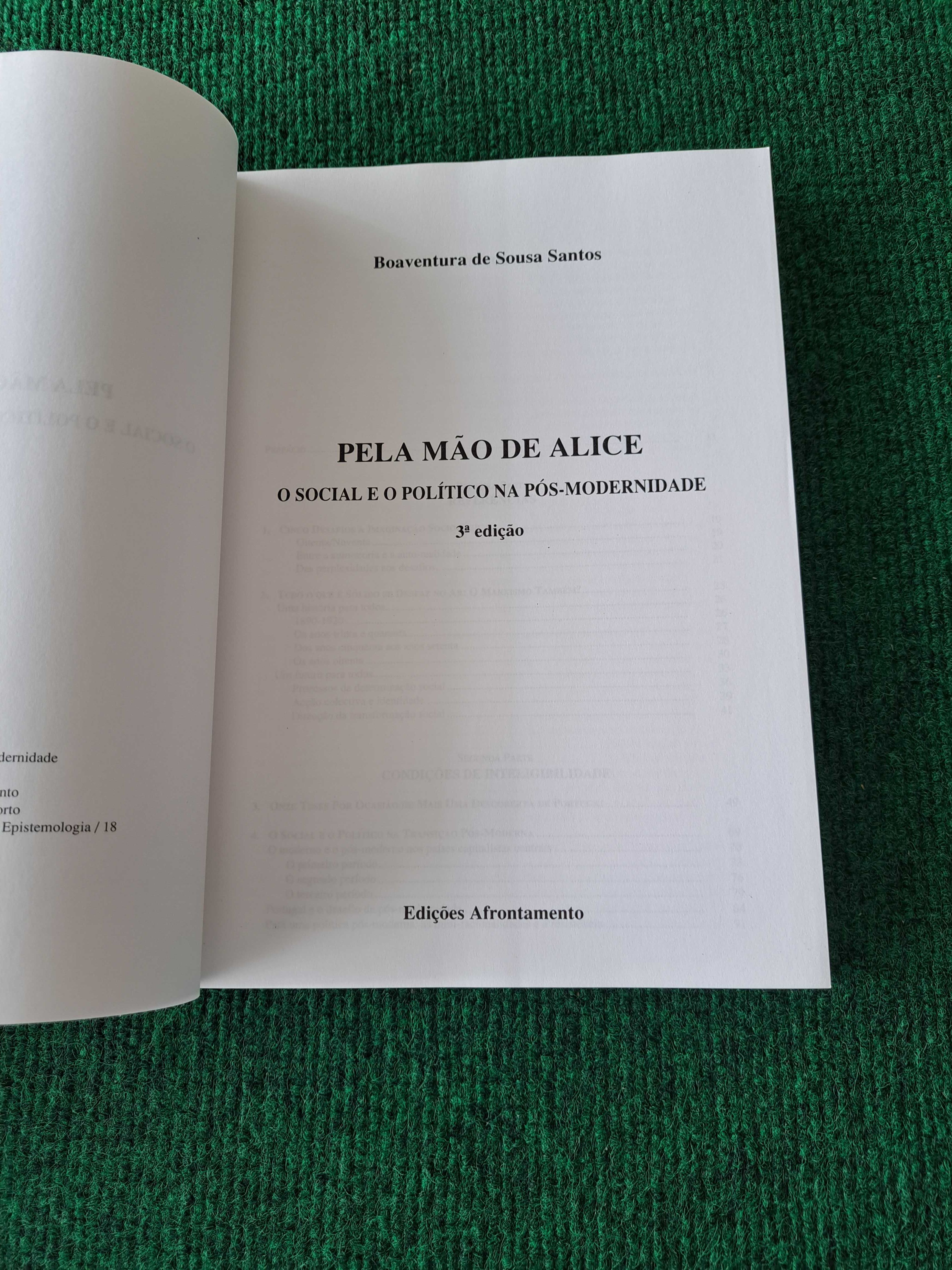 Pela Mão de Alice - Boaventura de Sousa Santos