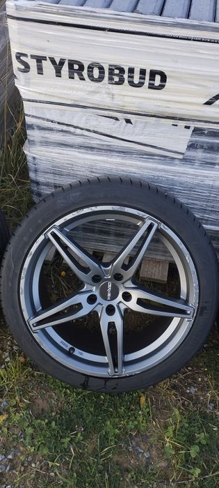 Koła letnie 18 Cali, 5x105, et 38, otwór 56.6, nowe opony!!