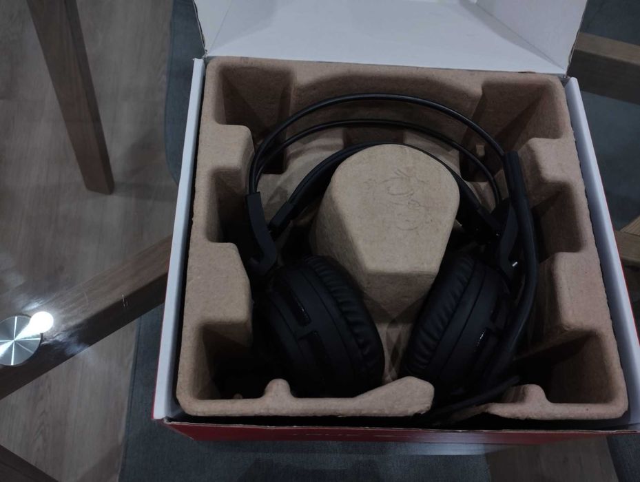 MSI Headset DS502 Gaming 7.1 Surround Preto