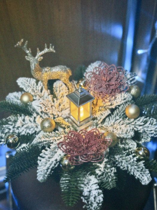 МИТТЄВО ВІДПОВІДАЮ! Новорічні композиції. Новорічний декор.