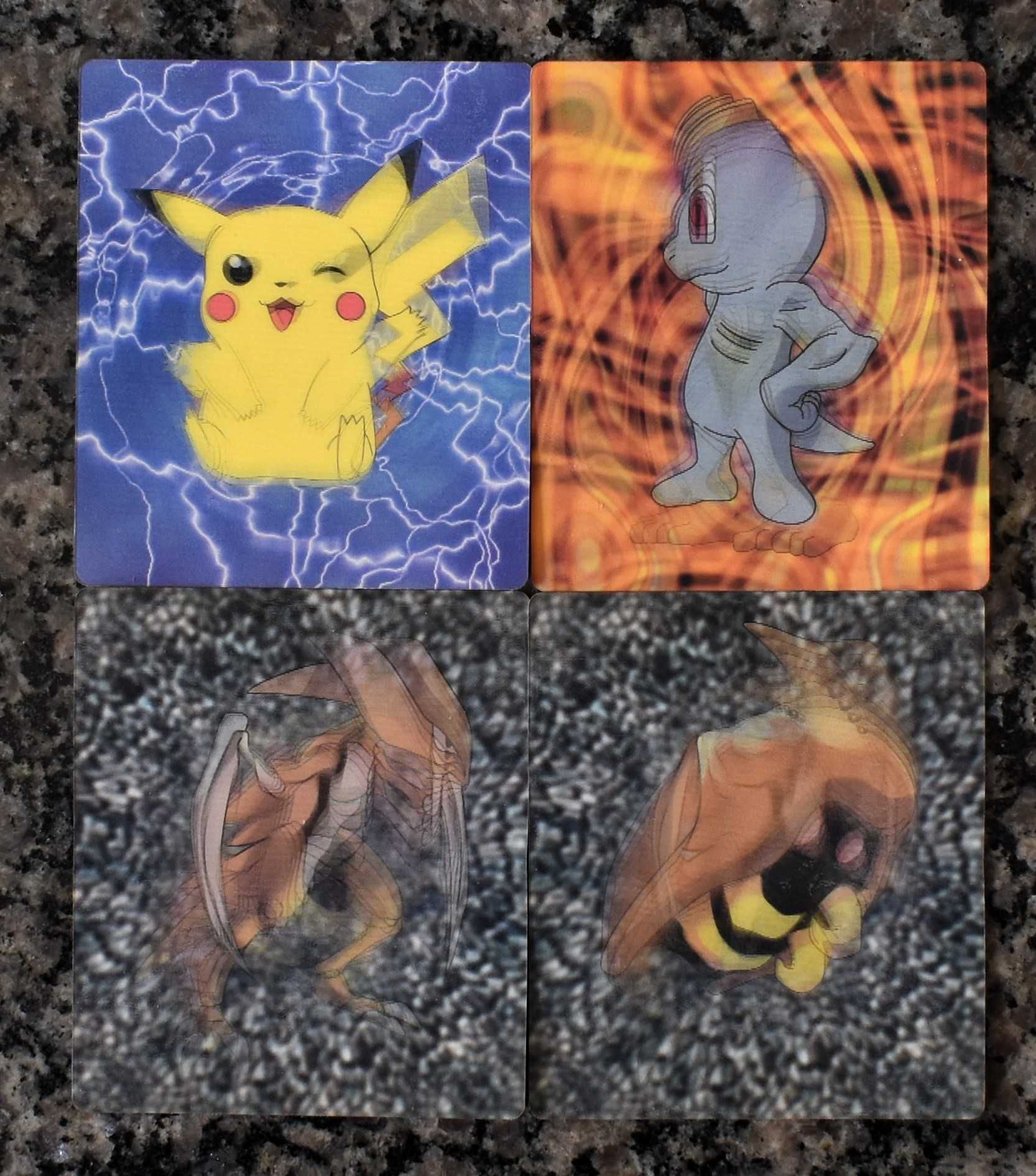 13 Pokemón 2000 Topps TV + 4 Pokemón Lenticular (3D) Kellogg’s
