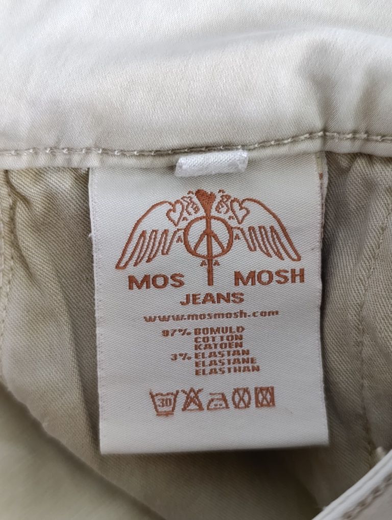 Spodnie Mos Mosh W29 Beżowe