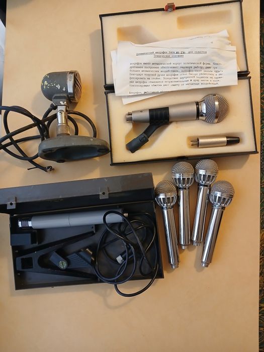 Микрофон Октава МД-55, MD-230, MD-80, МКЭ-271