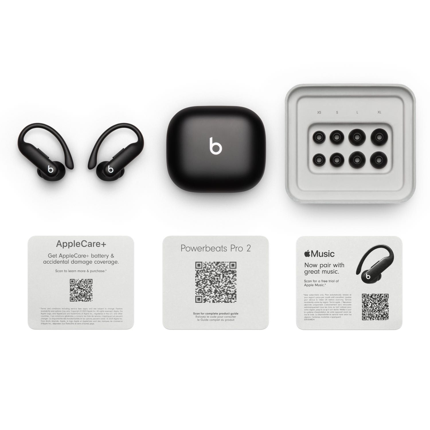 Оригінальні навушники Powerbeats Pro 2 - Jet Black (Apple / Beats)