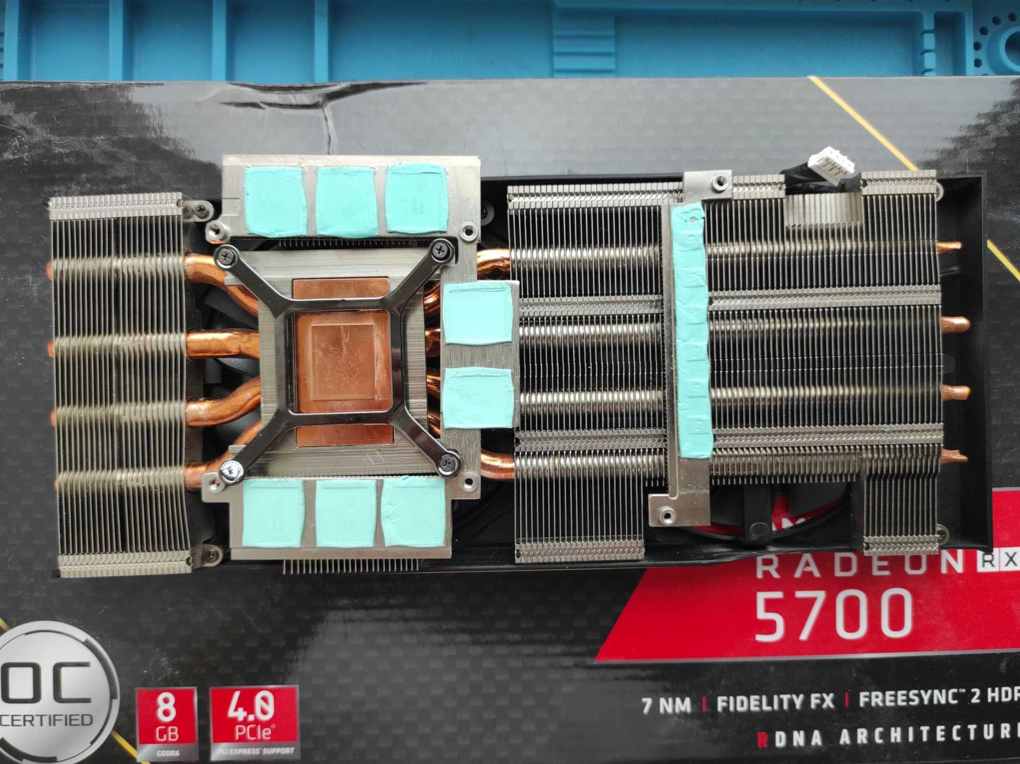 Охолодження охлаждение ASRock Challenger D RX 5700