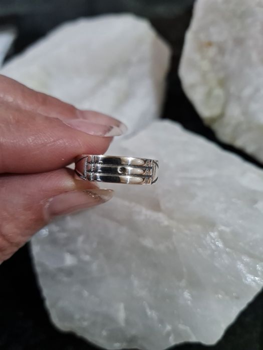 Anel Atlante em prata