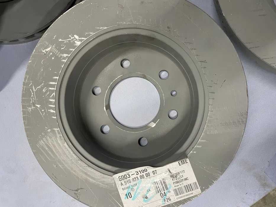 Диск диски тормозний гальмівний задній спрінтер sprinter 906 крафтер