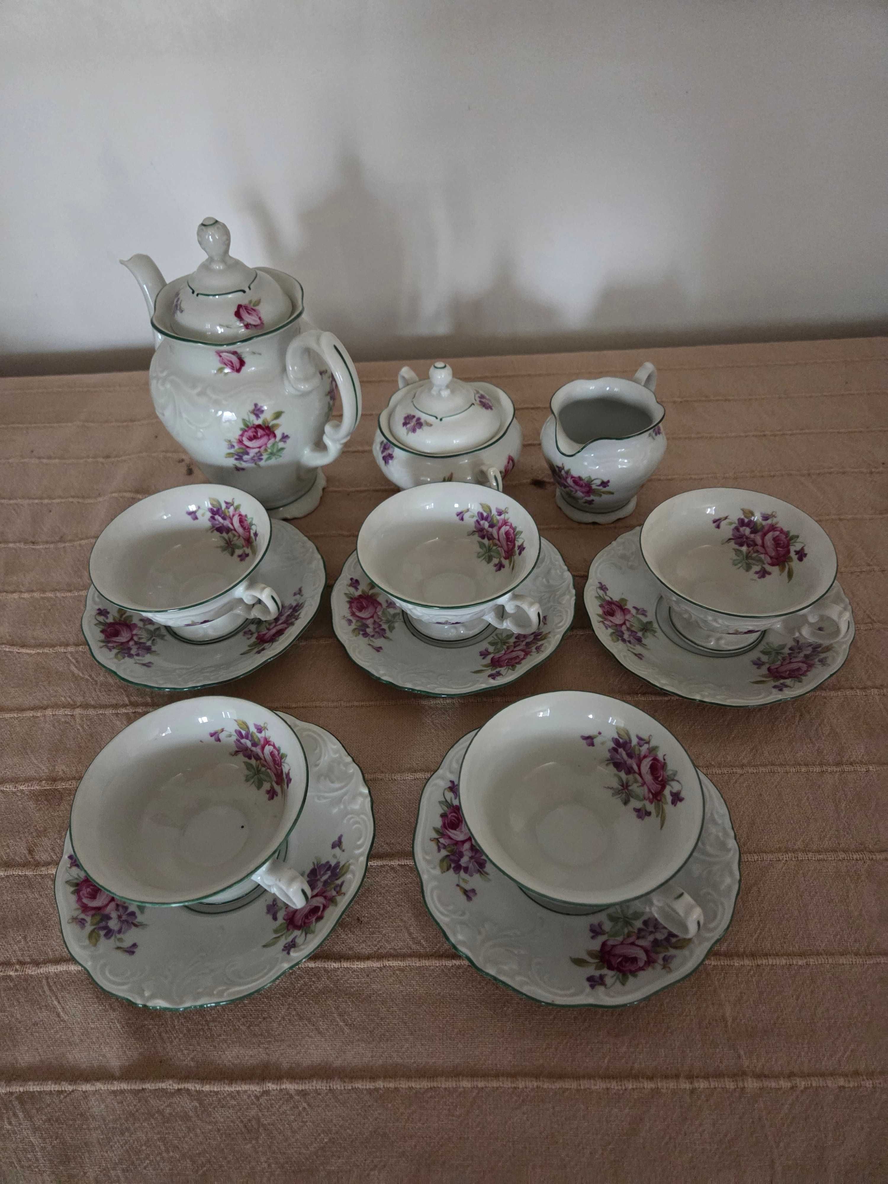 Zestaw kawowy porcelanowy firmy "KPM"