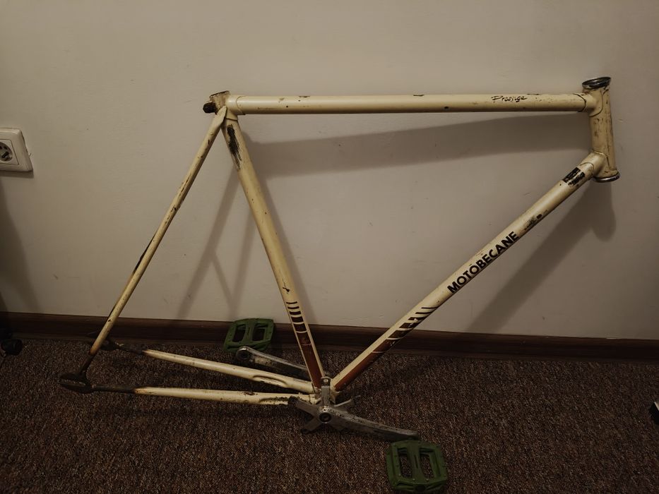 Rama torowa haki, fix, ostre koło, 58 rozmiar, dura ace