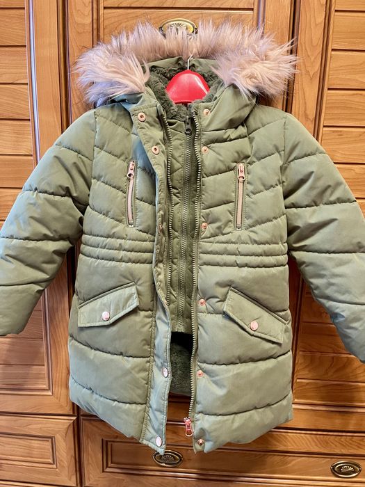 Зимова куртка/парка George на дівчинку 110-116 р. 5-6 років