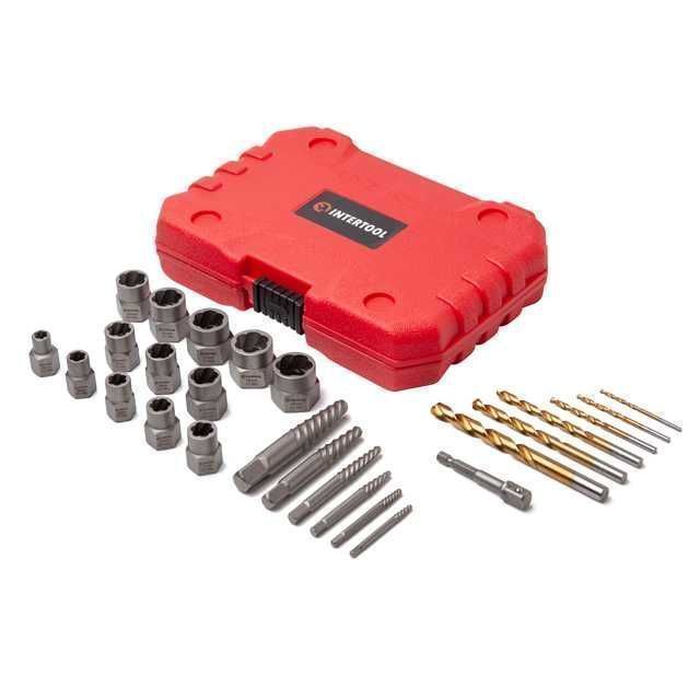 Екстрактори, набір екстракторів INTERTOOL SD-8009 экстракторы болтов